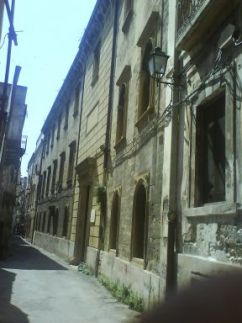 Palazzo D'Ayala facciata su via Paisiello