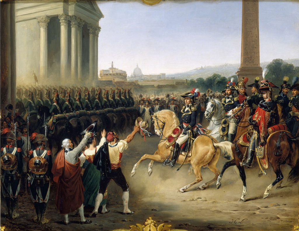 15 febbraio 1798, entrata dell'armata francese a Roma (Hippolyte Lecomte)