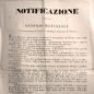 Tarquinia, Archivio Storico Comunale, Carteggio amministrativo, tit. XIV, fasc. 11, 4884. Notificazione