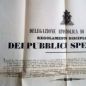 Velletri, 1863. Regolamenti dei pubblici spettacoli: particolare