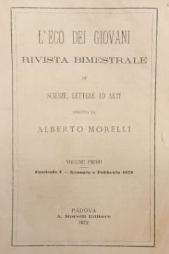 rivista eco dei giovani taglio