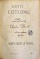A. Morelli, Diritto costituzionale, Padova (1904-'05)