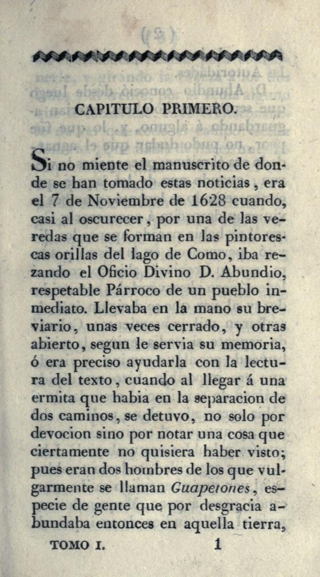 incipit romanzo spagnolo