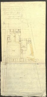 Chiesa di San Savino. Appunti a matita con dicitura in francese.