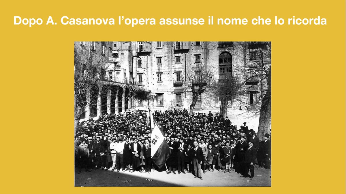 Dopo A. Casanova l'opera assunse il nome che la ricorda