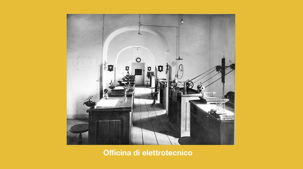 Officina di elettrotecnico [CC BY]