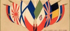Guerra delle nazioni, bandiere degli alleati, 1918