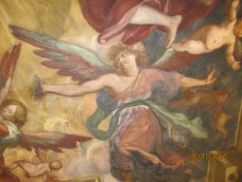 Integrazione pittorica a velature ad acquarello