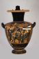 hydria attica a figure nere del Pittore di Priamo da Vulci