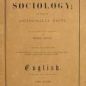 Spencer, Descriptive sociology (1873)