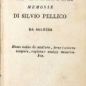 Pellico, Le mie prigioni (1832)