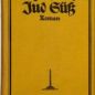 Lion Feuchtwanger, Jud Süß (1925)