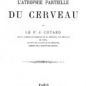 Cotard, Etude sur l'atrophie partielle du cerveau (1868)