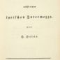 Heine, Trag&ouml;dien, nebst einem lyrischen Intermezzo (1823)
