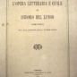 L'opera letteraria e civile di Isidoro Del Lungo (1922)