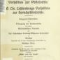 Walther Matz, G. Chr. Lichtenbergs Verh&auml;ltnis zur Philosophie (1913)