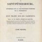 Maistre, Les soir&eacute;es de Saint-Pet&eacute;rsbourg (1821)