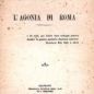 Tamassia, L'agonia di Roma (1934)