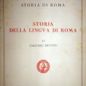 Devoto, Storia della lingua di Roma (1940)