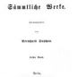 Herders S&auml;mmtliche Werke (1877)
