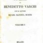Opere di Benedetto Varchi (1834)