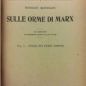 Mondolfo, Sulle orme di Marx